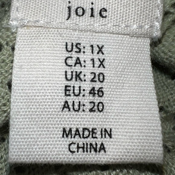 Joie Brand New Eyelet Scalloped Sleeveless Sweater - Picture 10 of 12